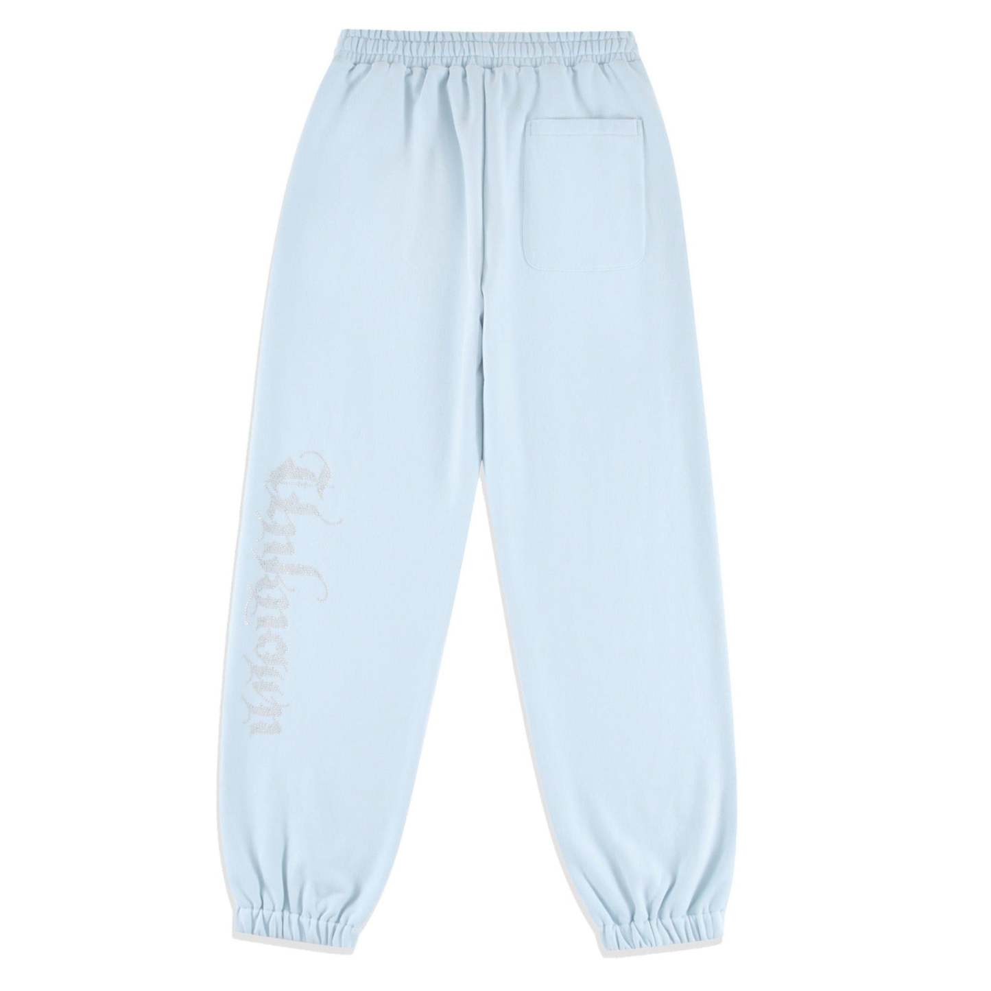 BABY BLUE RHINESTONE JOGGER