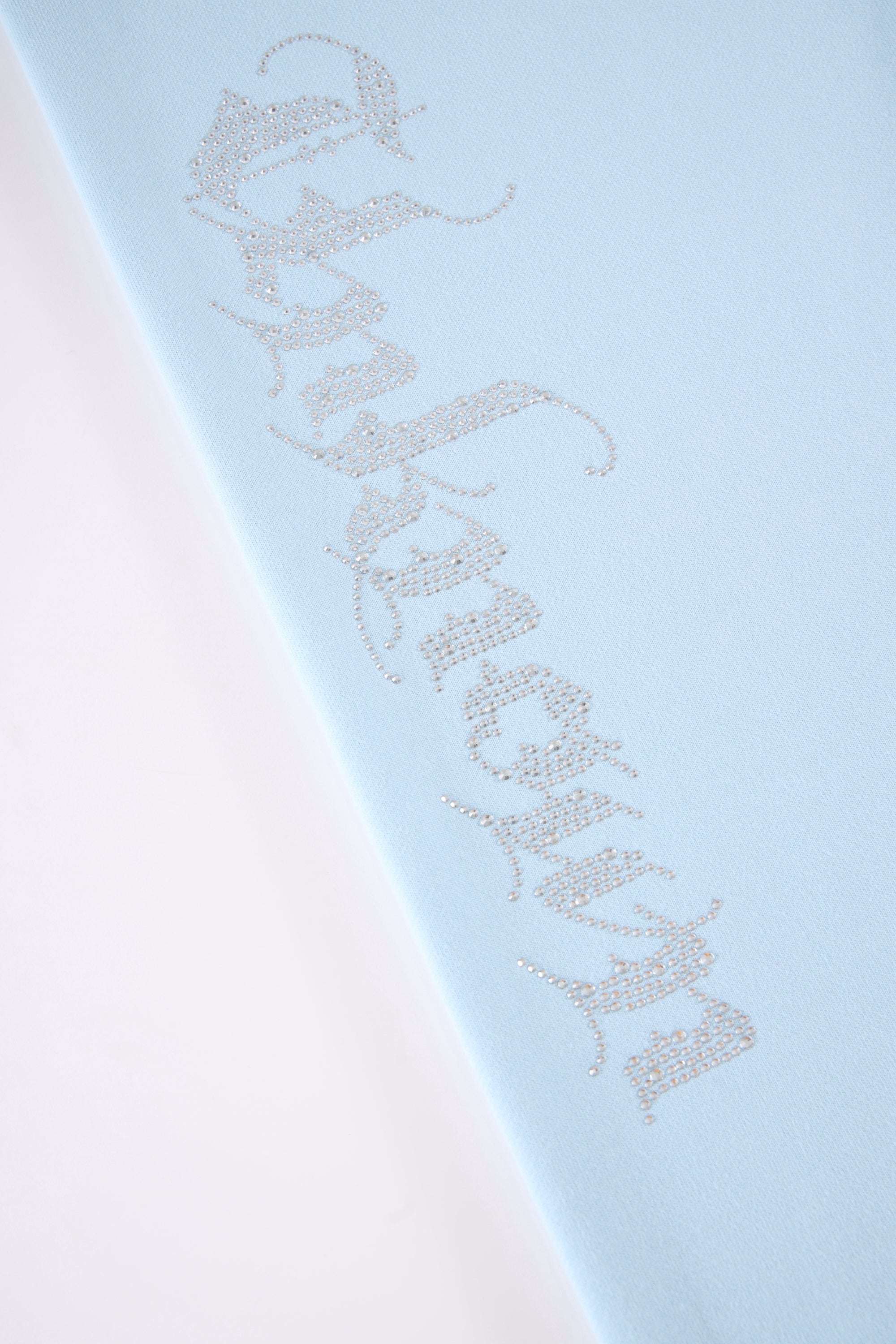 BABY BLUE RHINESTONE JOGGER