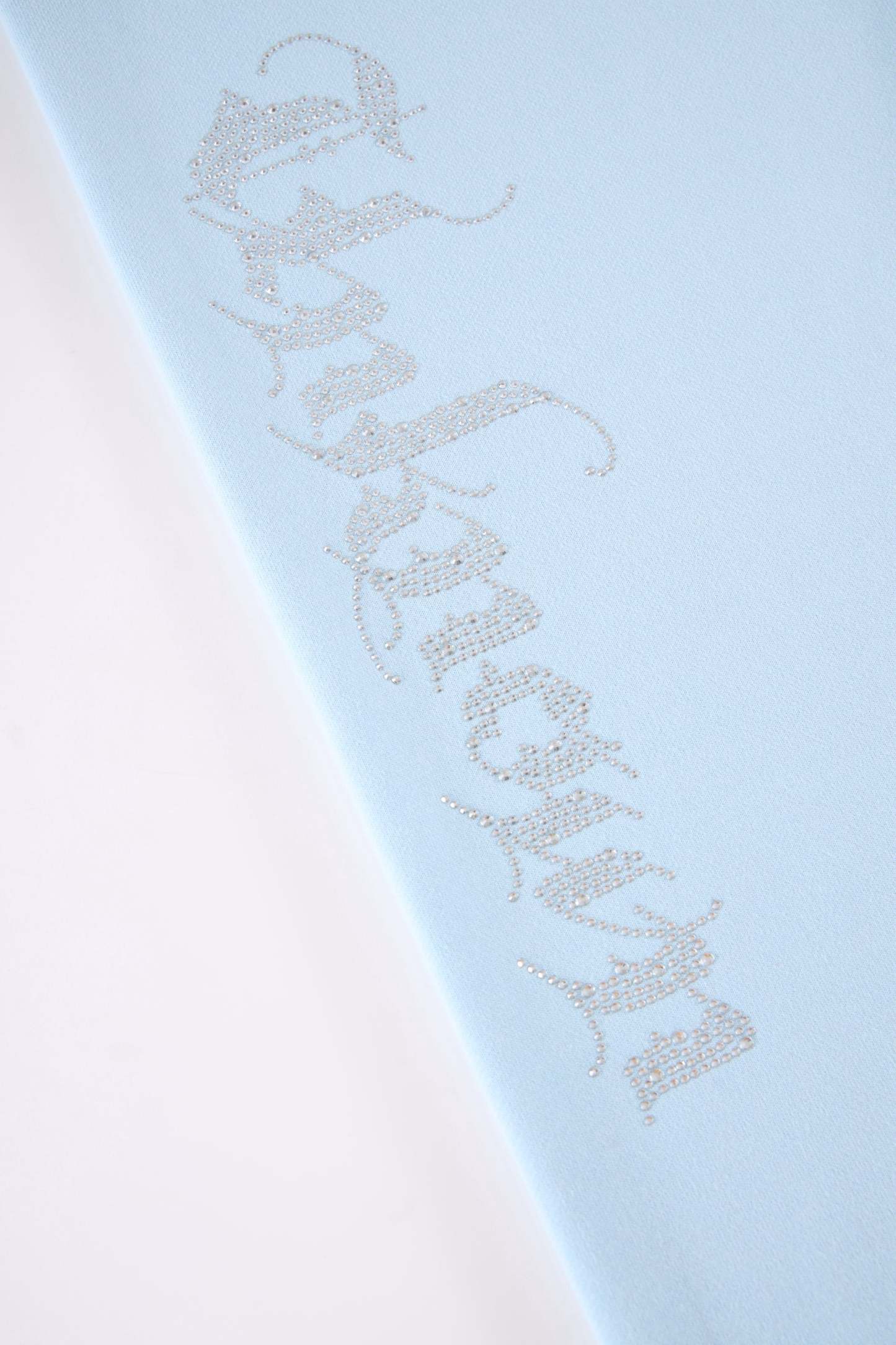 BABY BLUE RHINESTONE JOGGER