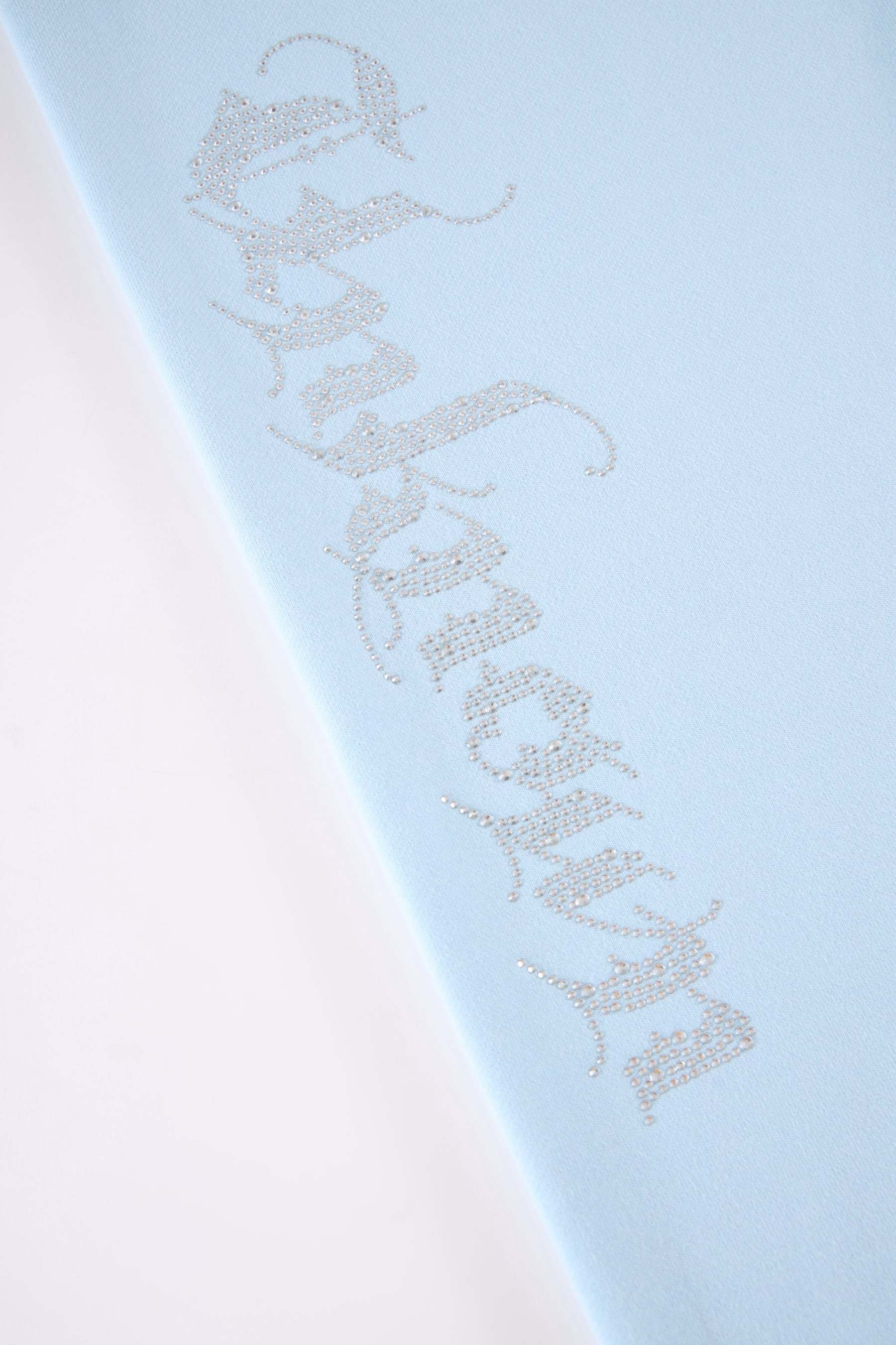 BABY BLUE RHINESTONE JOGGER