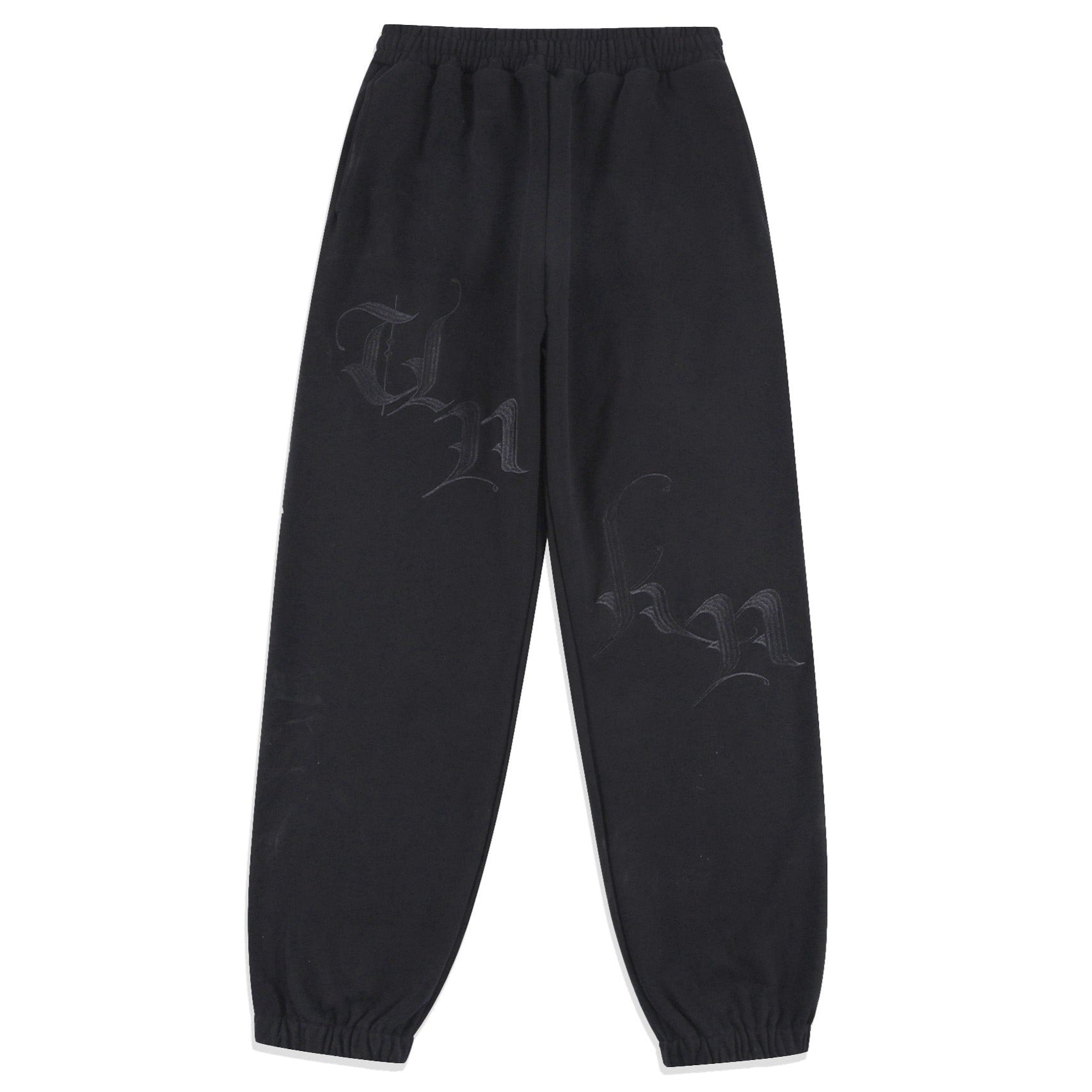 BLACKOUT WRAP EMBROIDERY JOGGERS