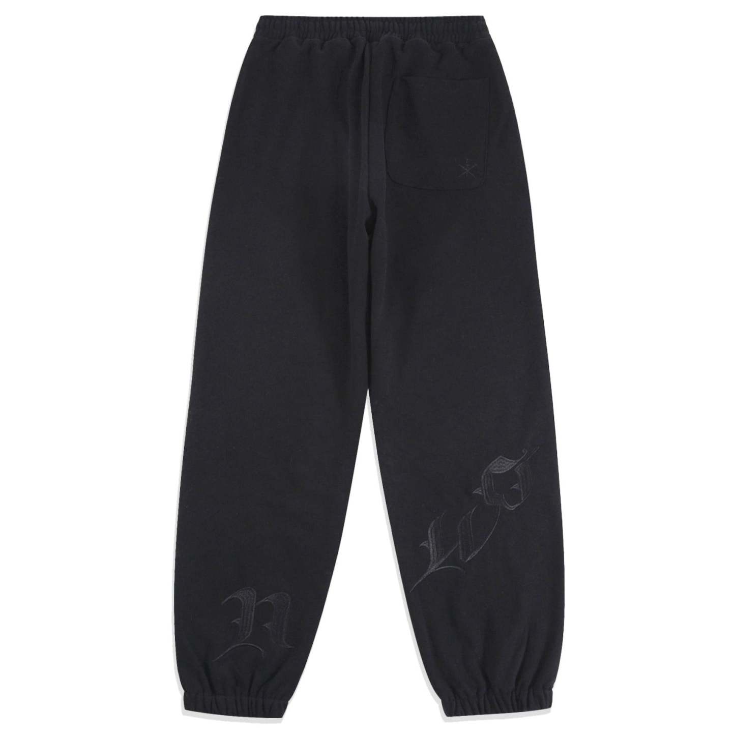 BLACKOUT WRAP EMBROIDERY JOGGERS