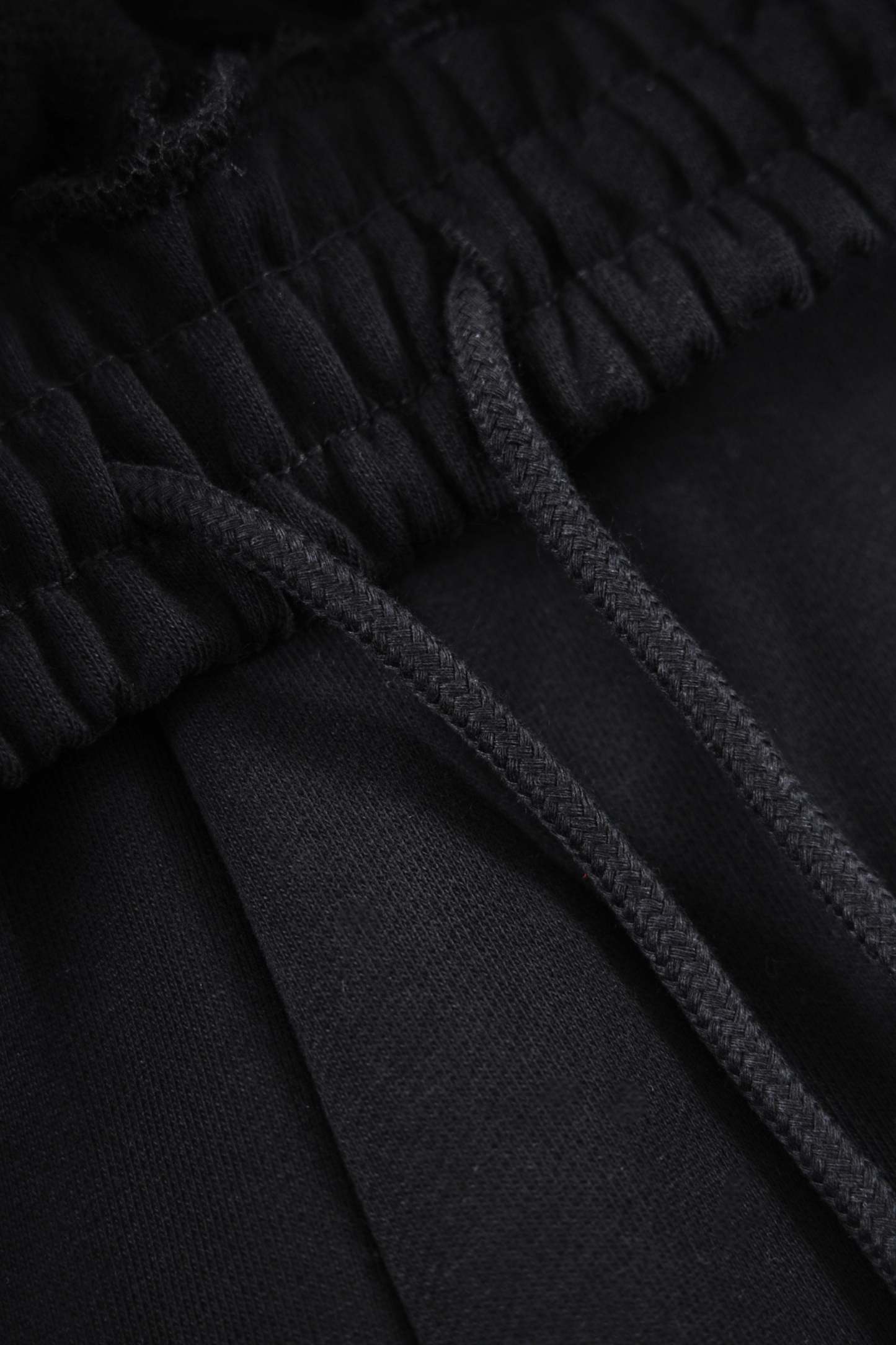 BLACKOUT WRAP EMBROIDERY JOGGERS