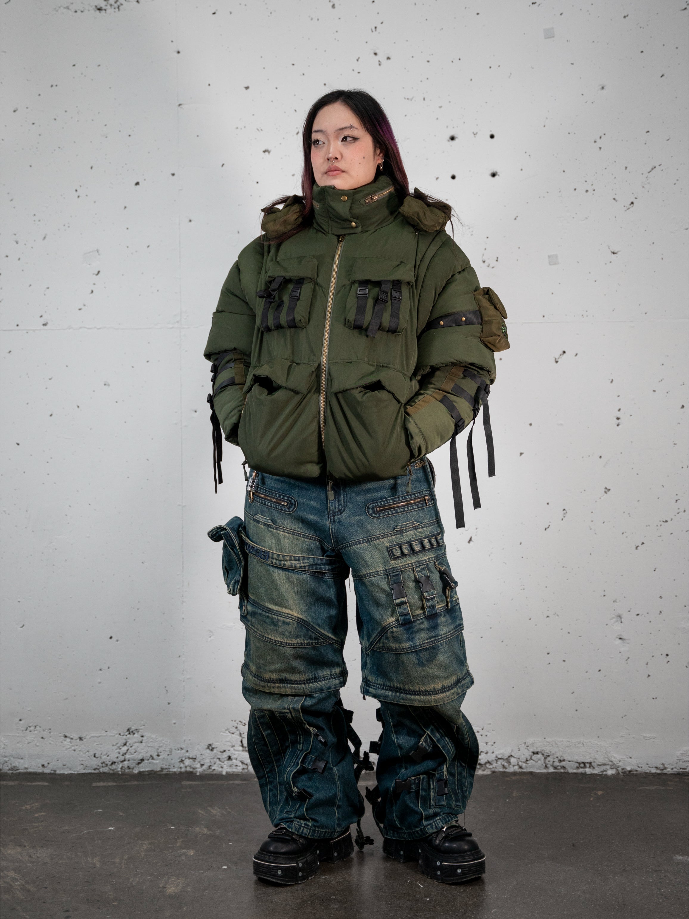 "NINJA”  Puffer Jacket