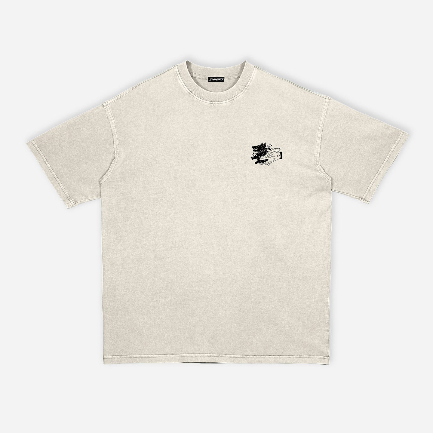 Divine Dogs Embroidery T-shirt