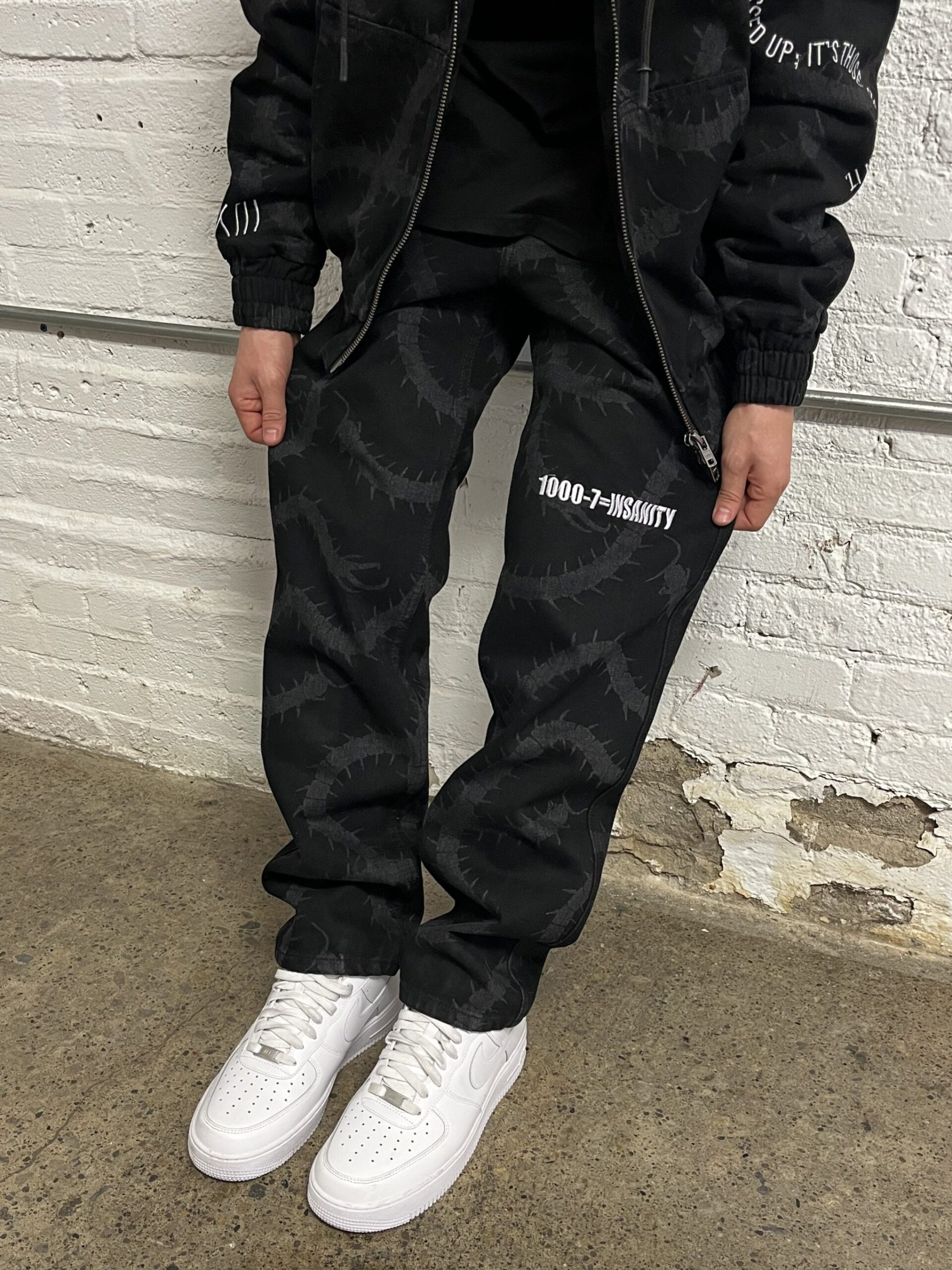 “Phobia” Jeans Black