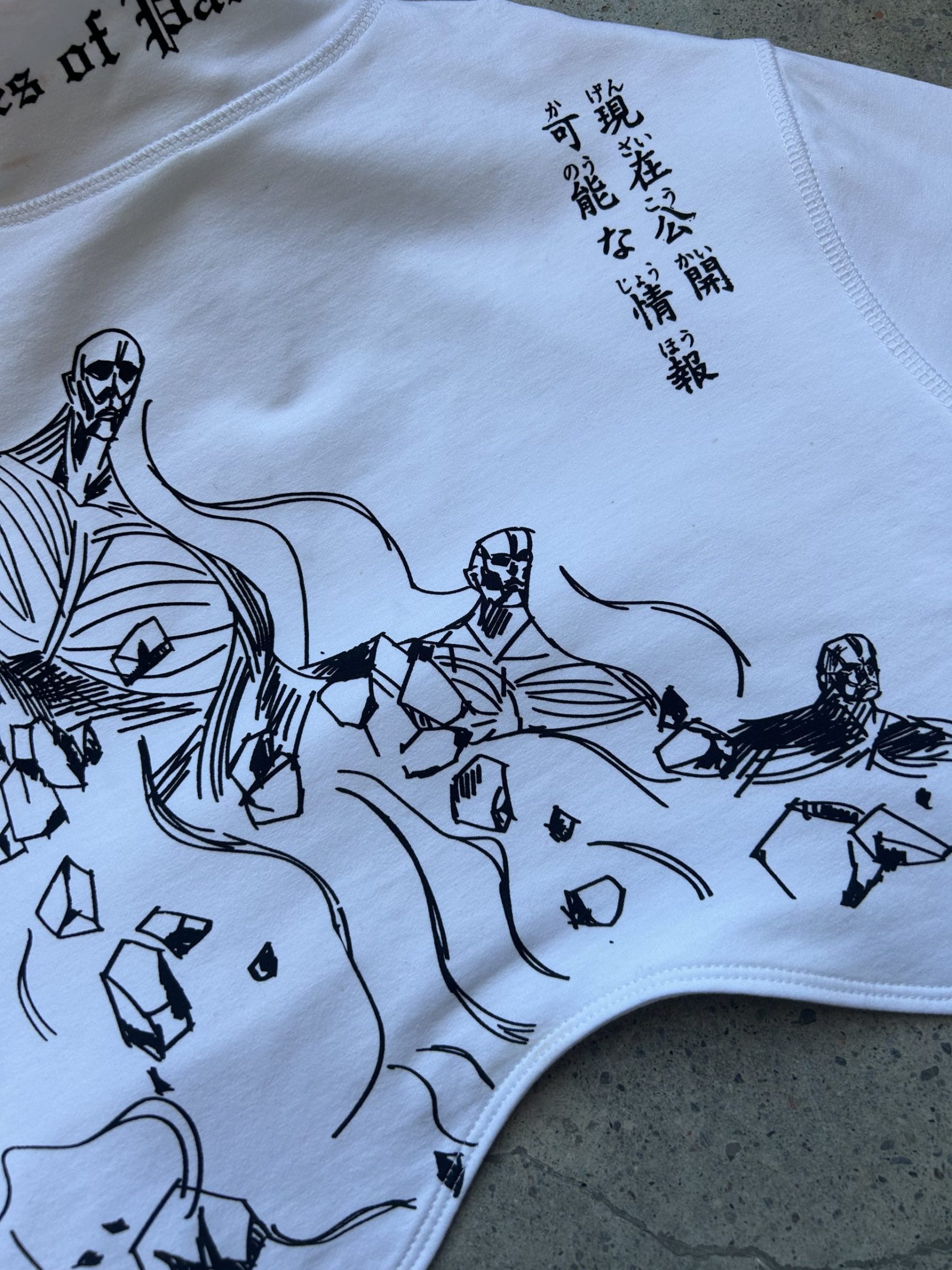 “Battlefield” Crop Top