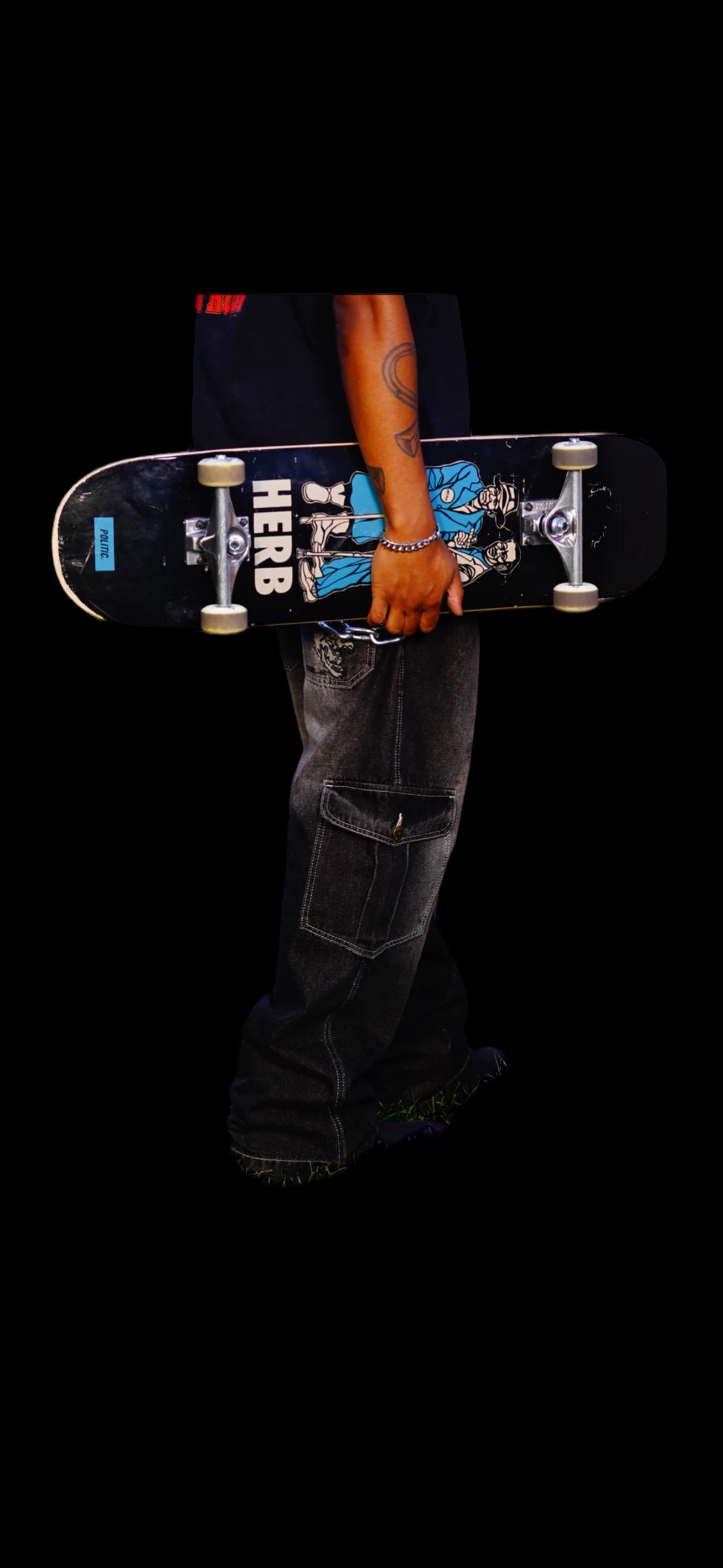 baggy skull jeans