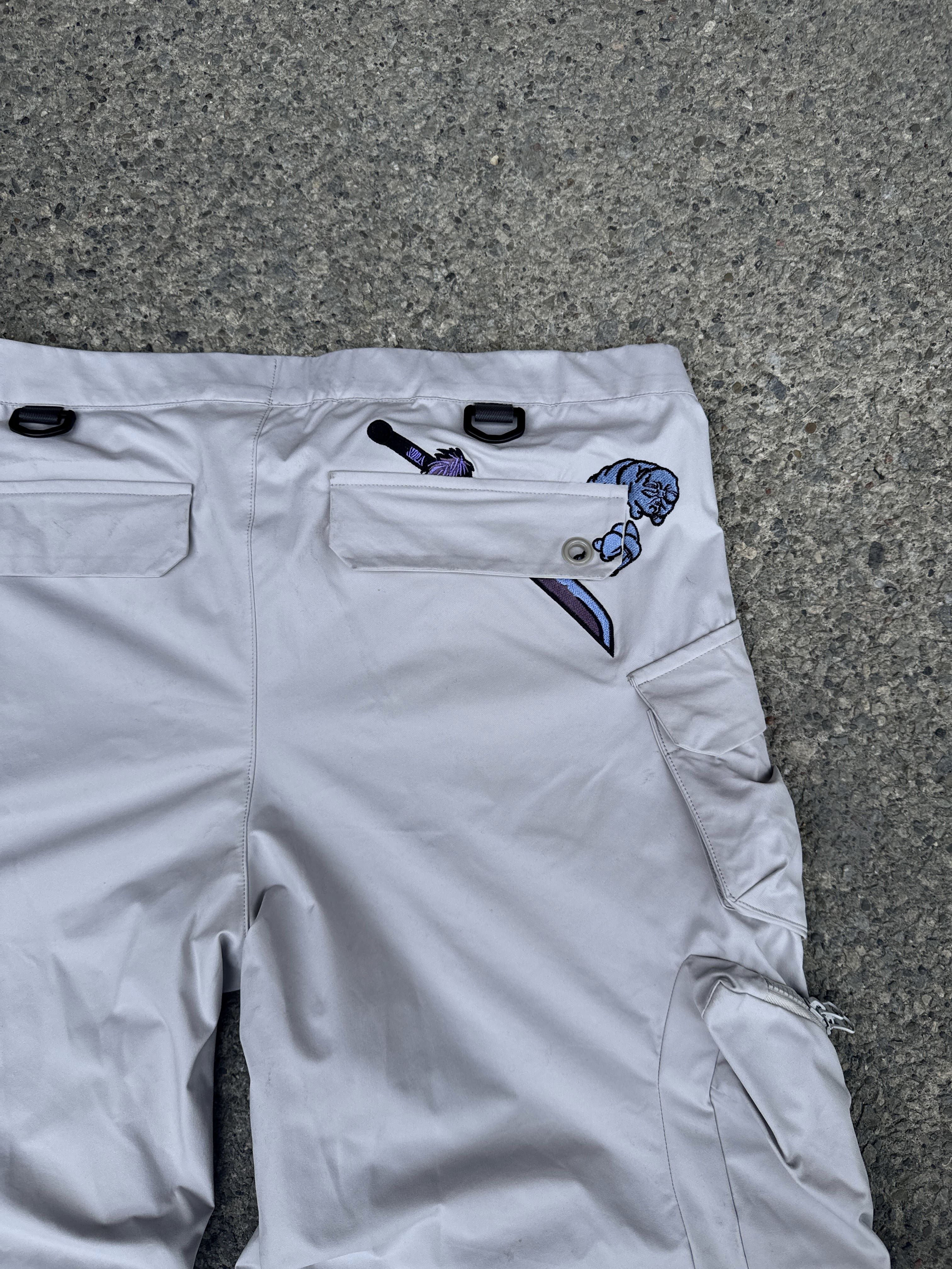 "CURSED" Parachute Pants