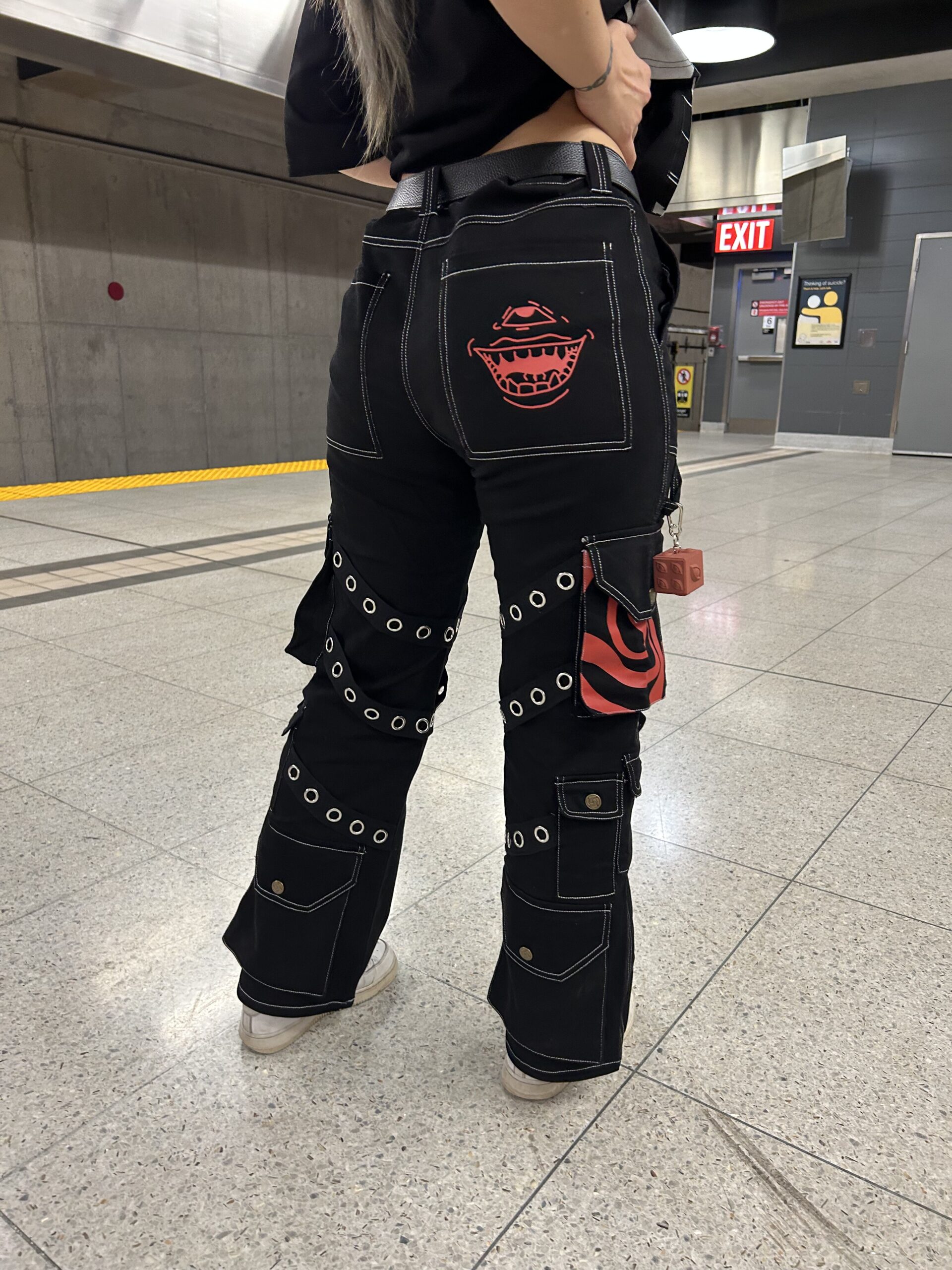 “Cursed Energy” Cargo Pants
