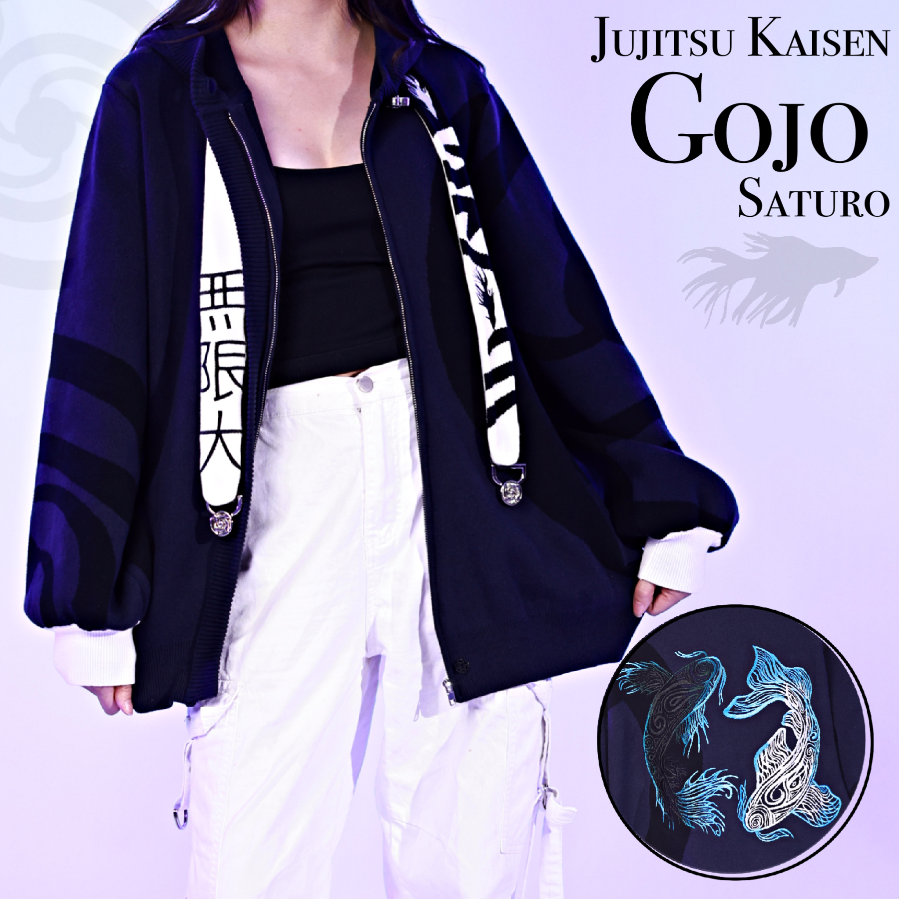 Gojo Zipper Hoodie
