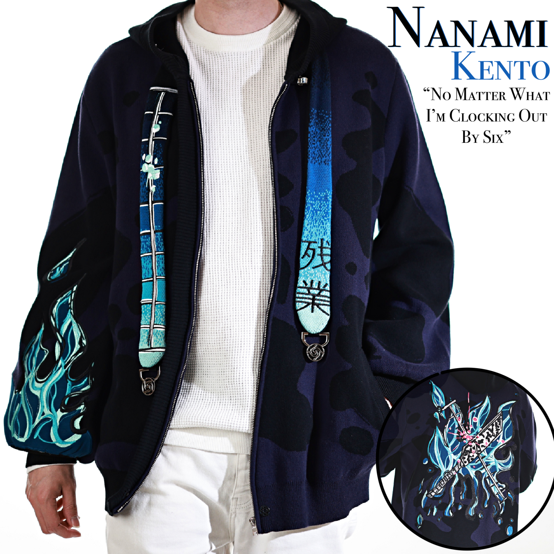 Nanami Zipper Hoodie Preorder