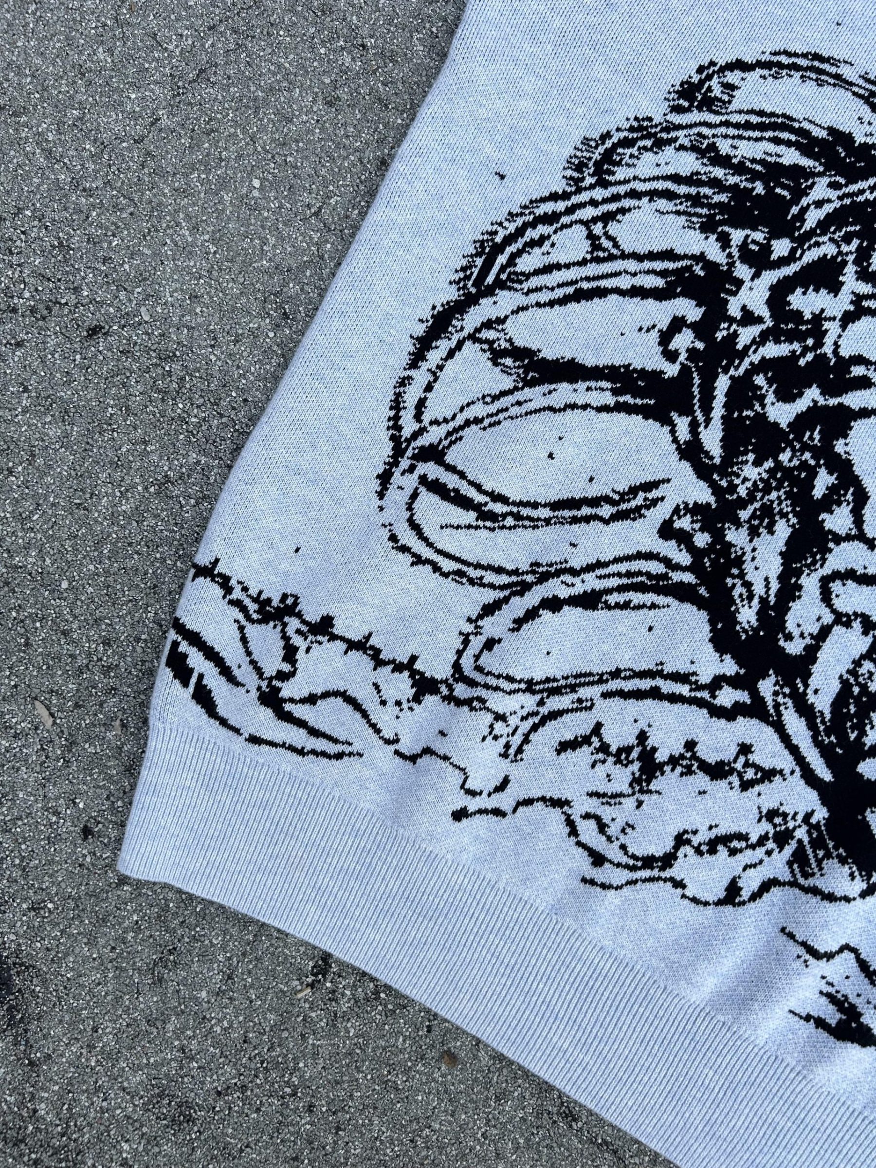 “Rumbling” Knit Gray