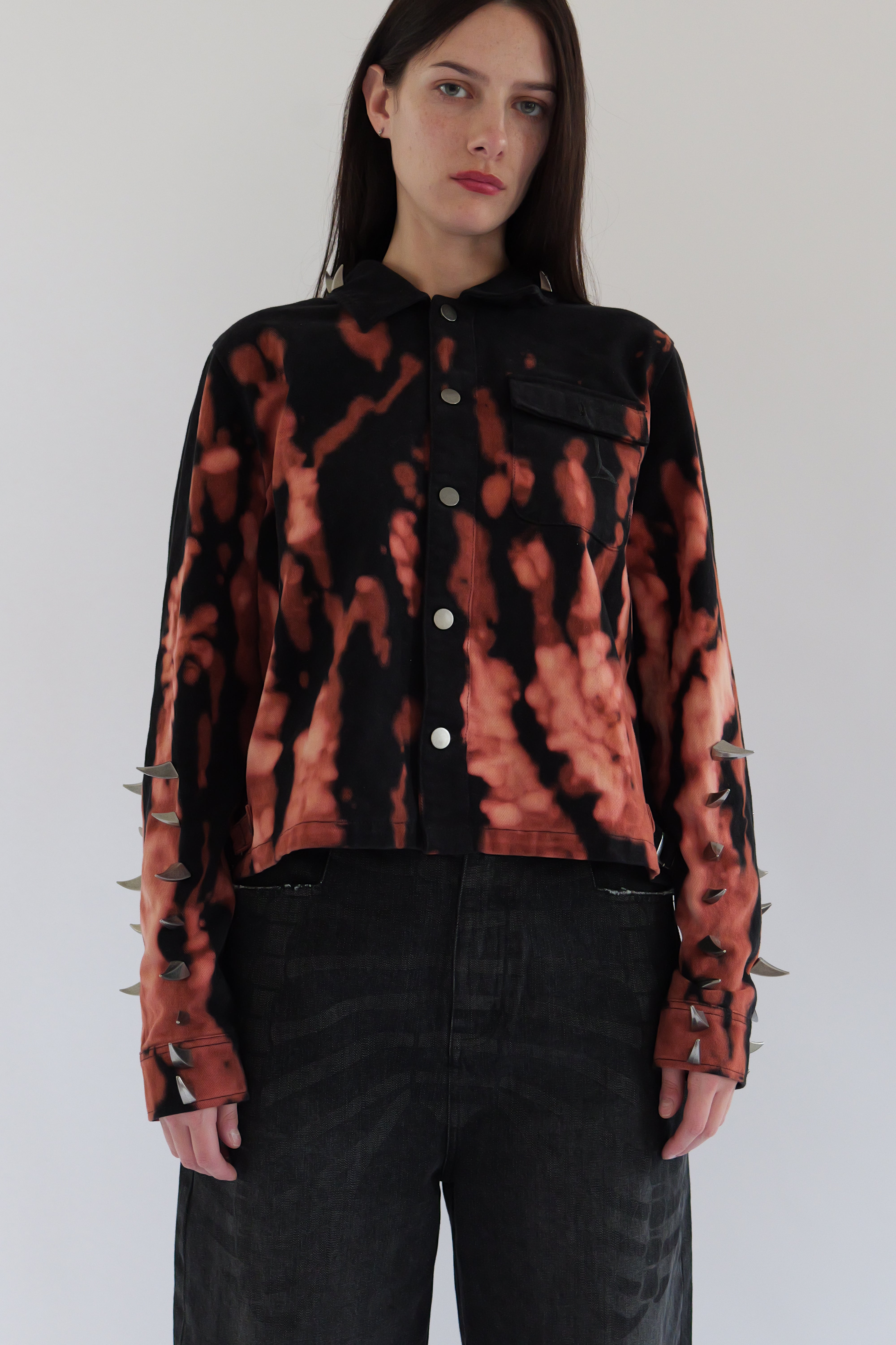 Bleached Spike Jacket