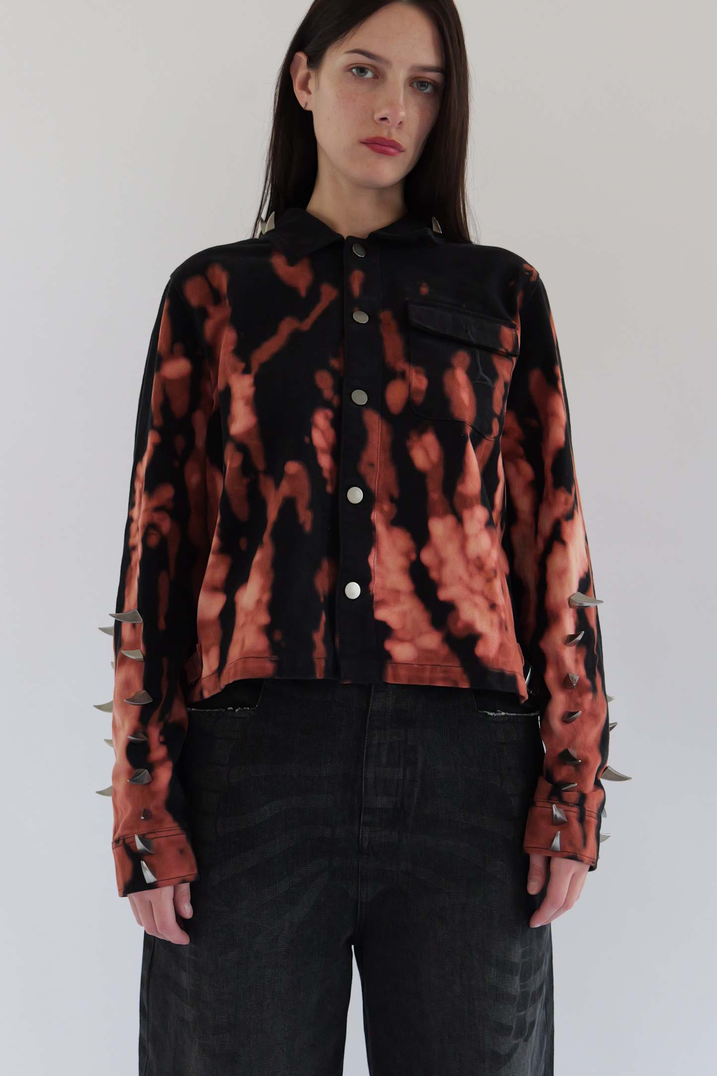 Bleached Spike Jacket
