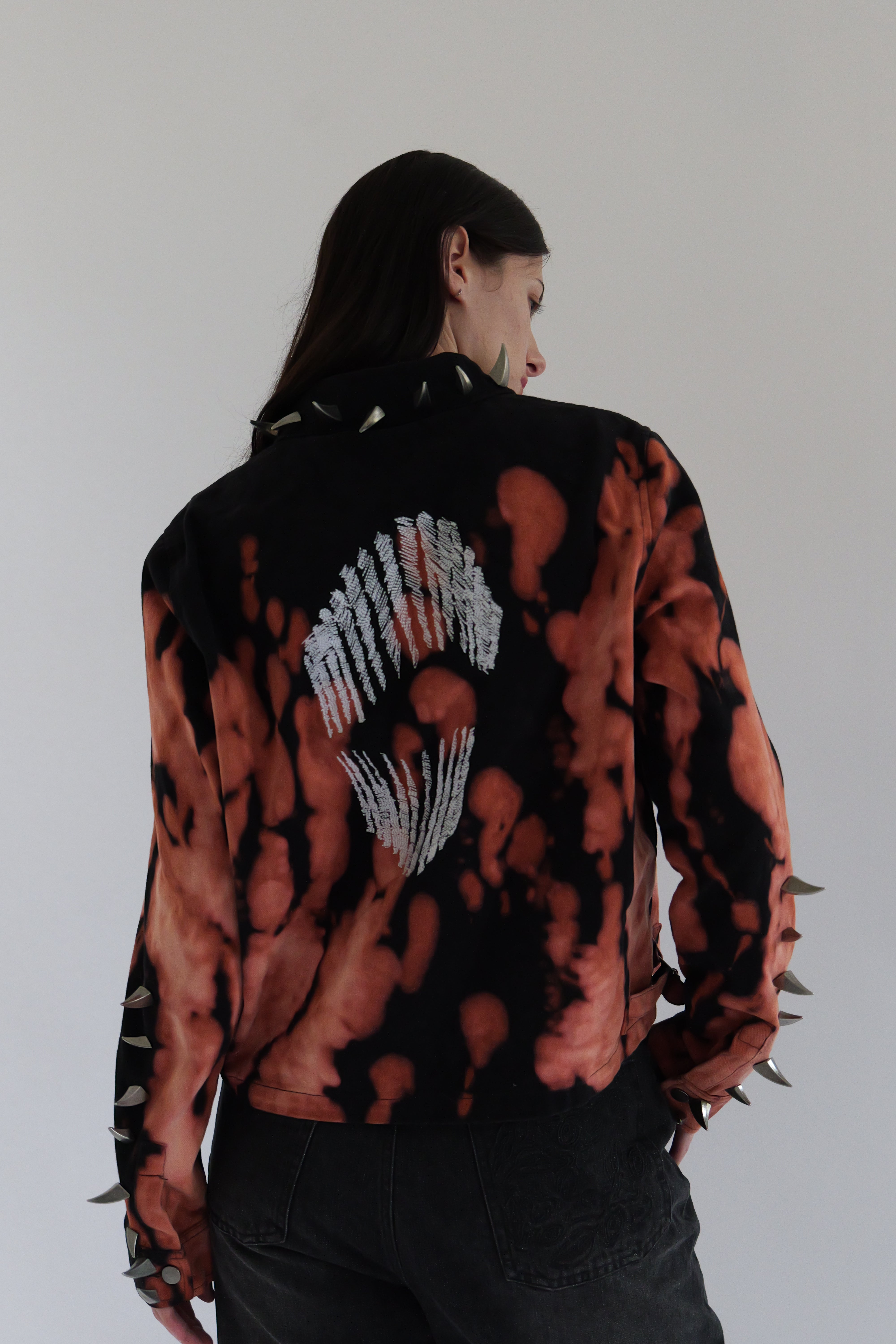 Bleached Spike Jacket