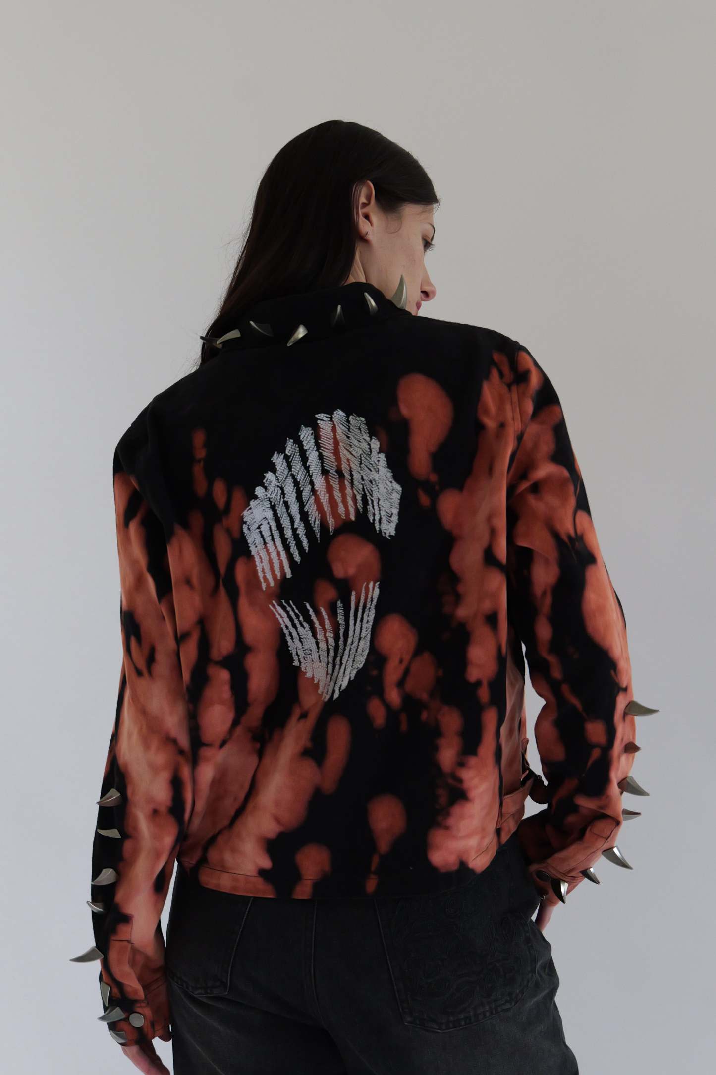 Bleached Spike Jacket