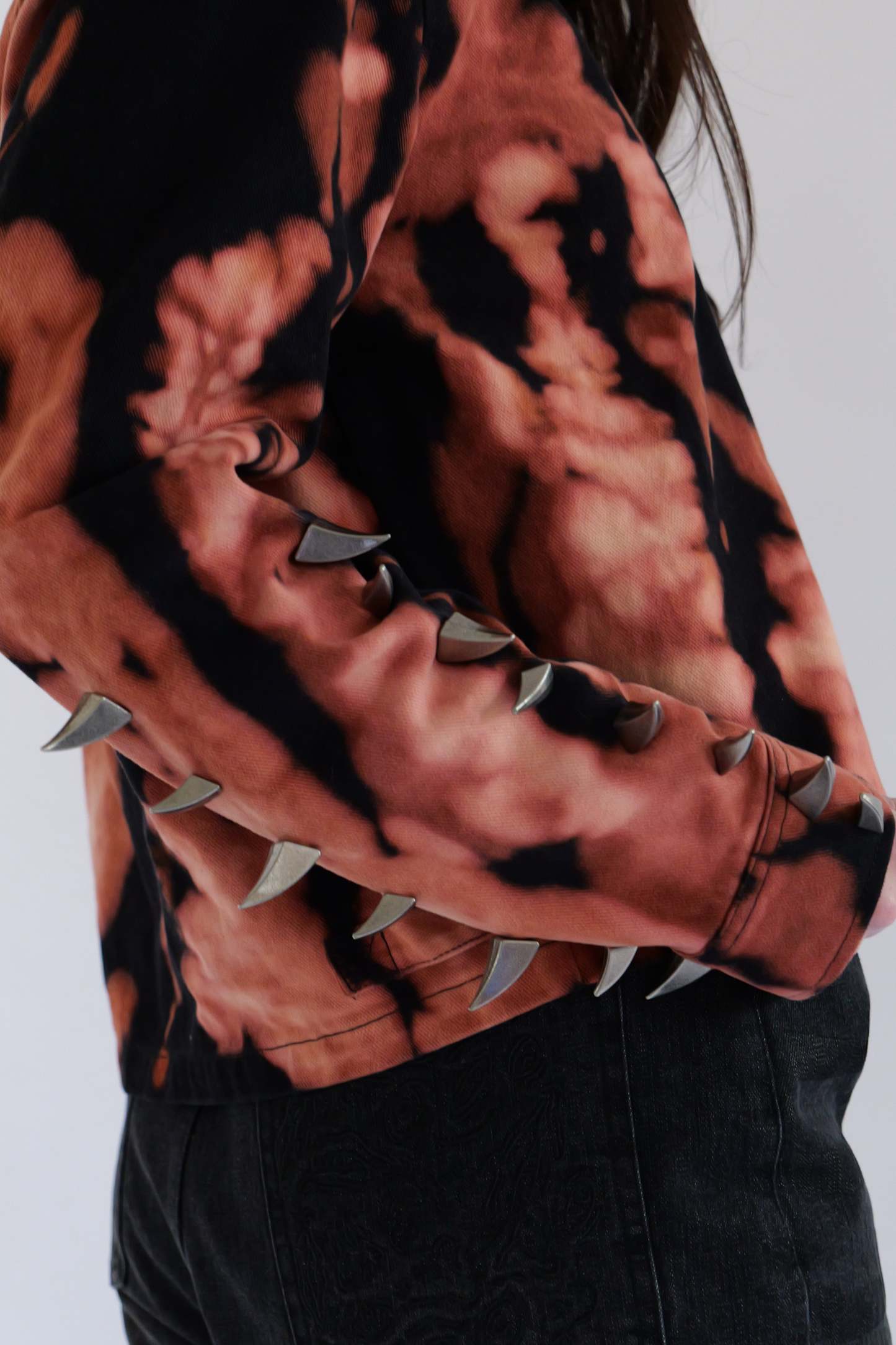 Bleached Spike Jacket