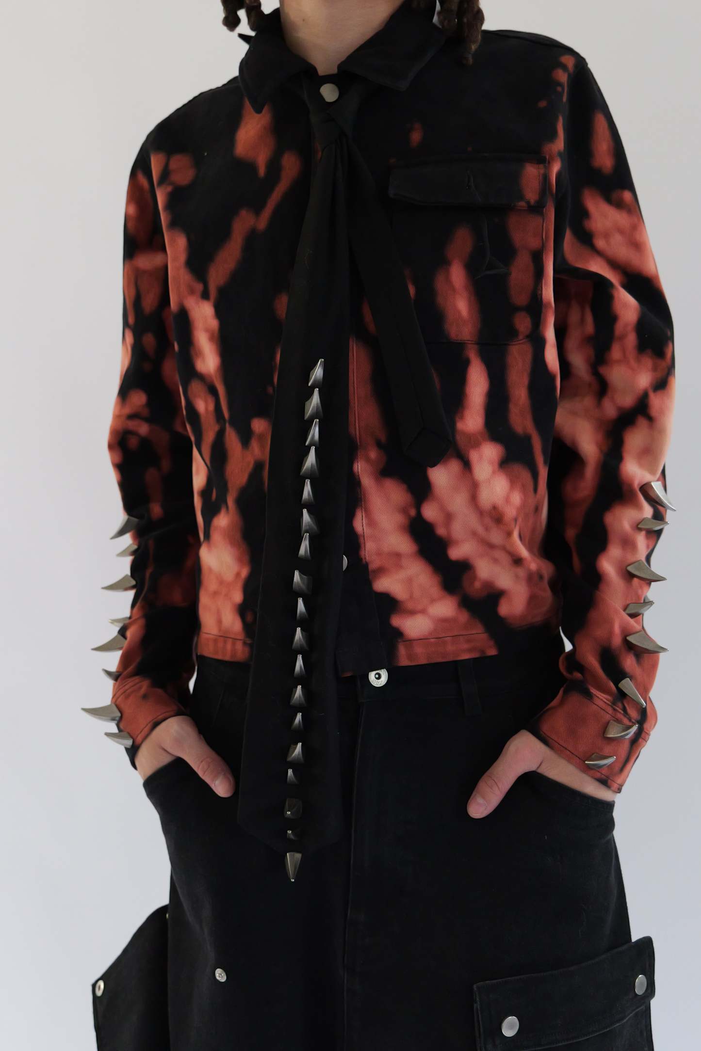 Bleached Spike Jacket