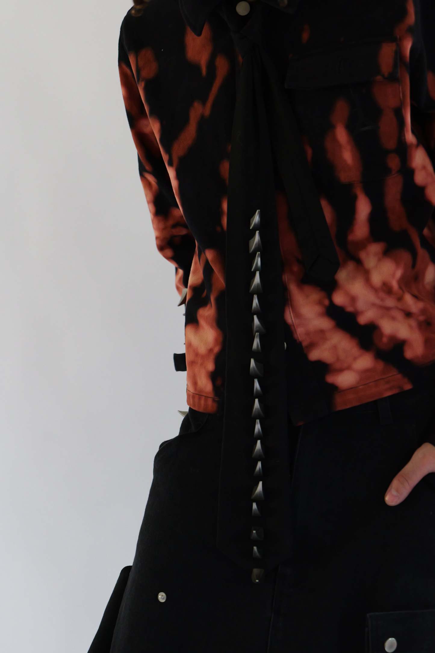 Bleached Spike Jacket