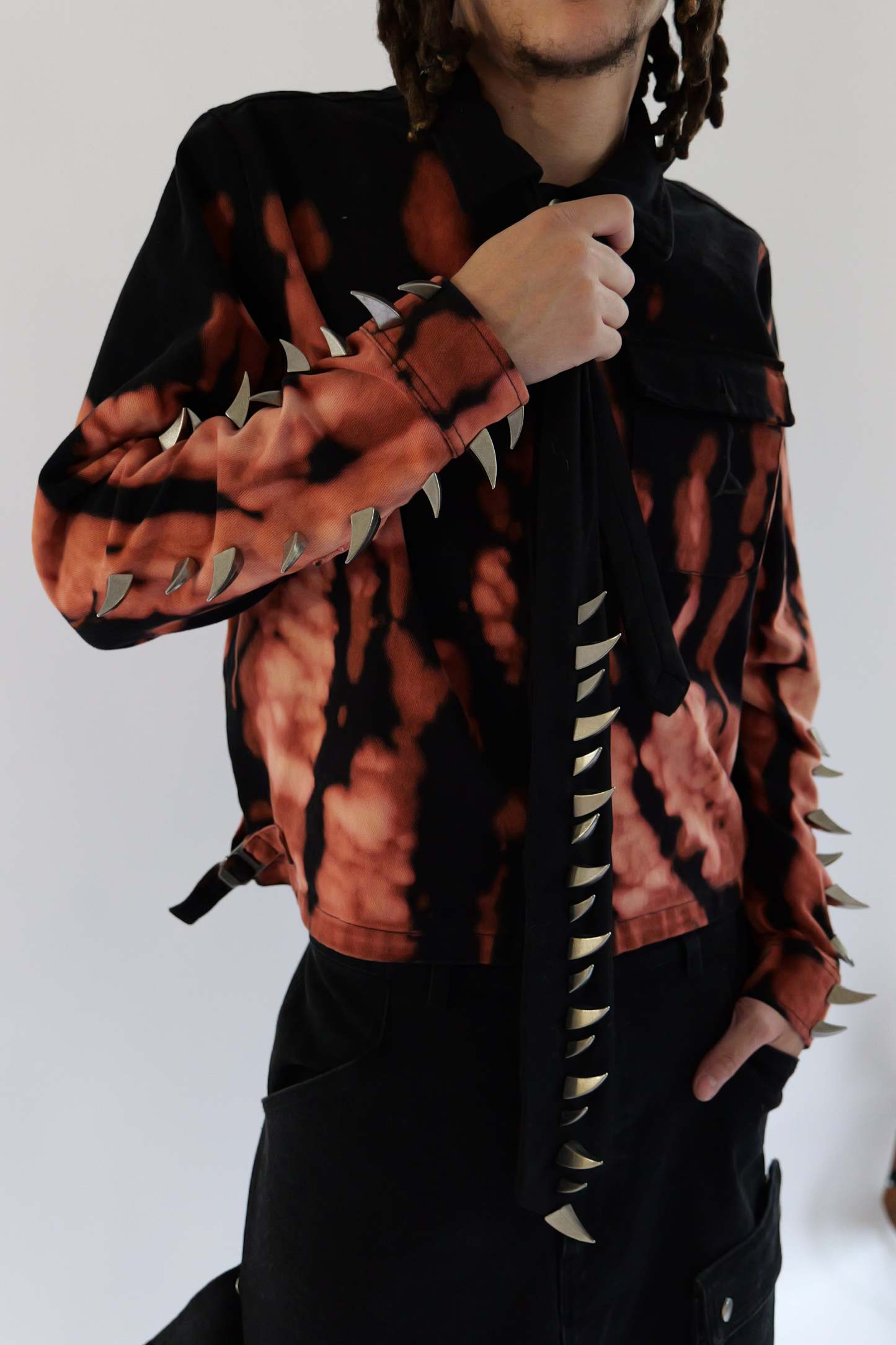 Bleached Spike Jacket