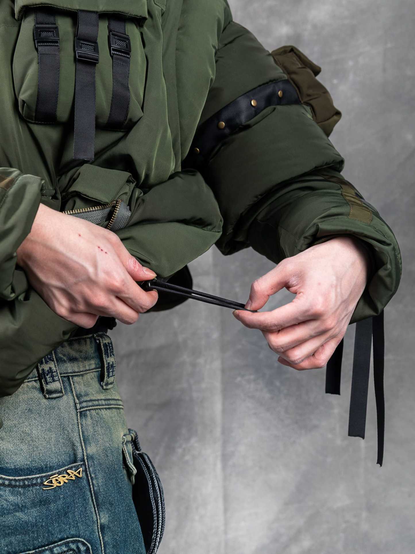 "NINJA”  Puffer Jacket