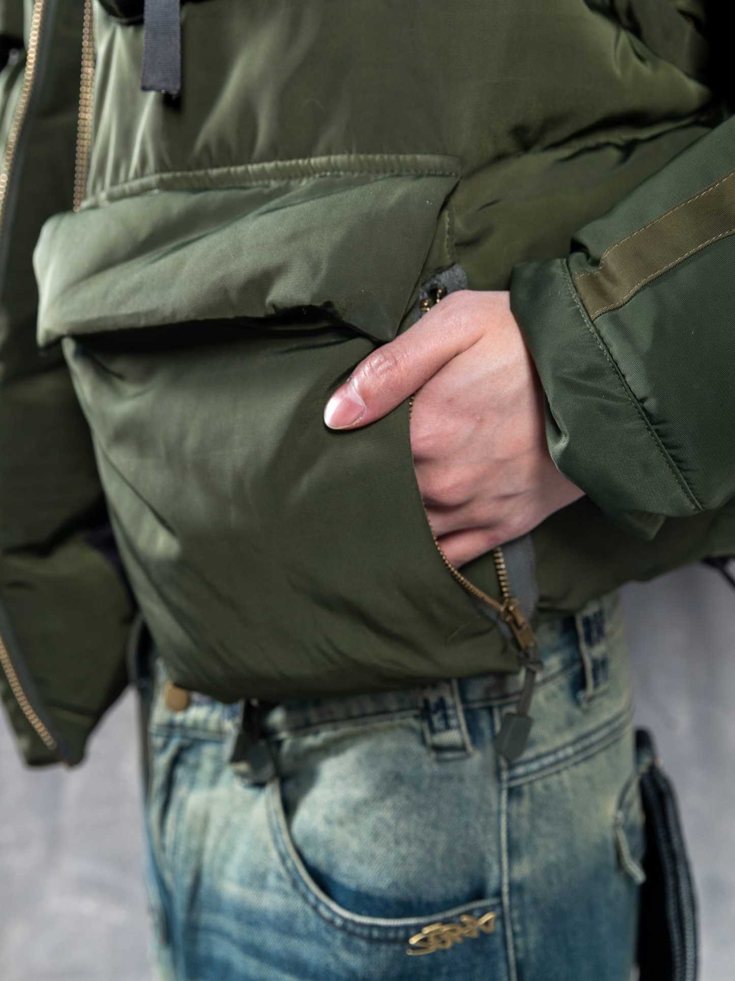 "NINJA”  Puffer Jacket