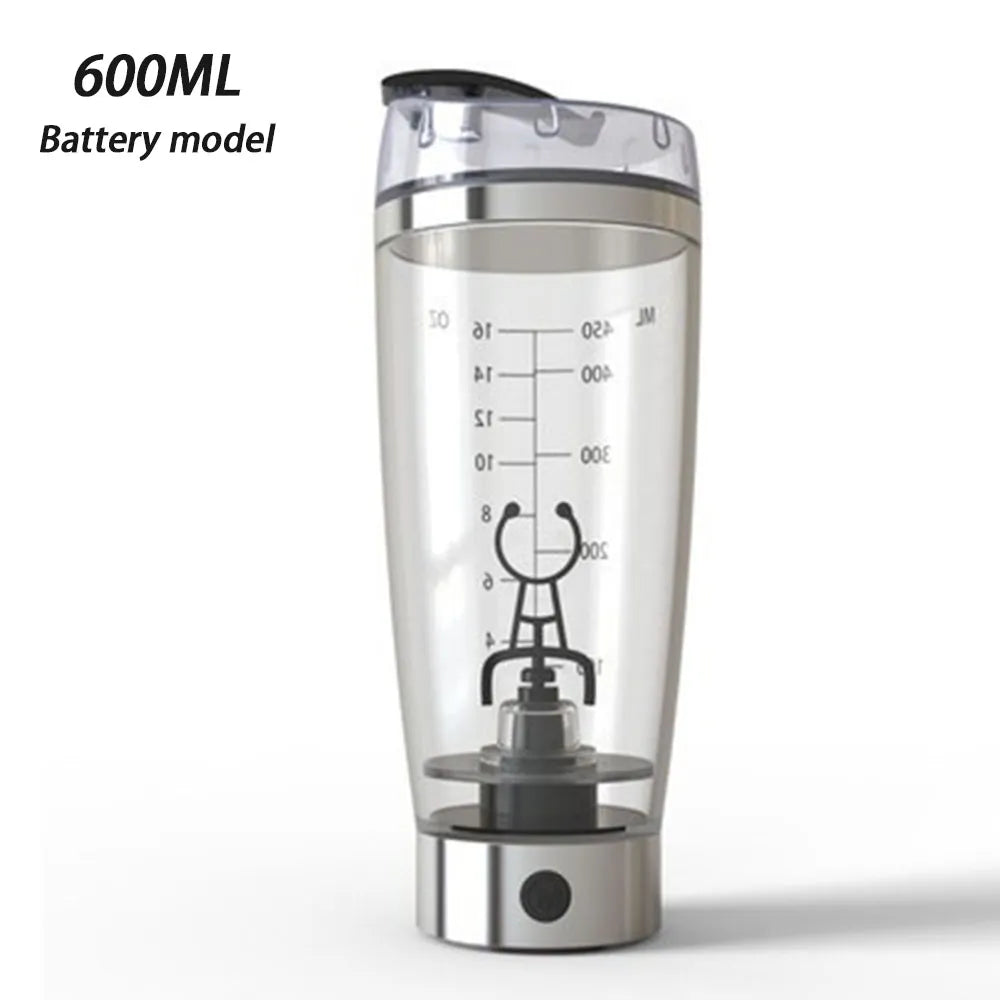 600ml battery plastic protein electric shaker