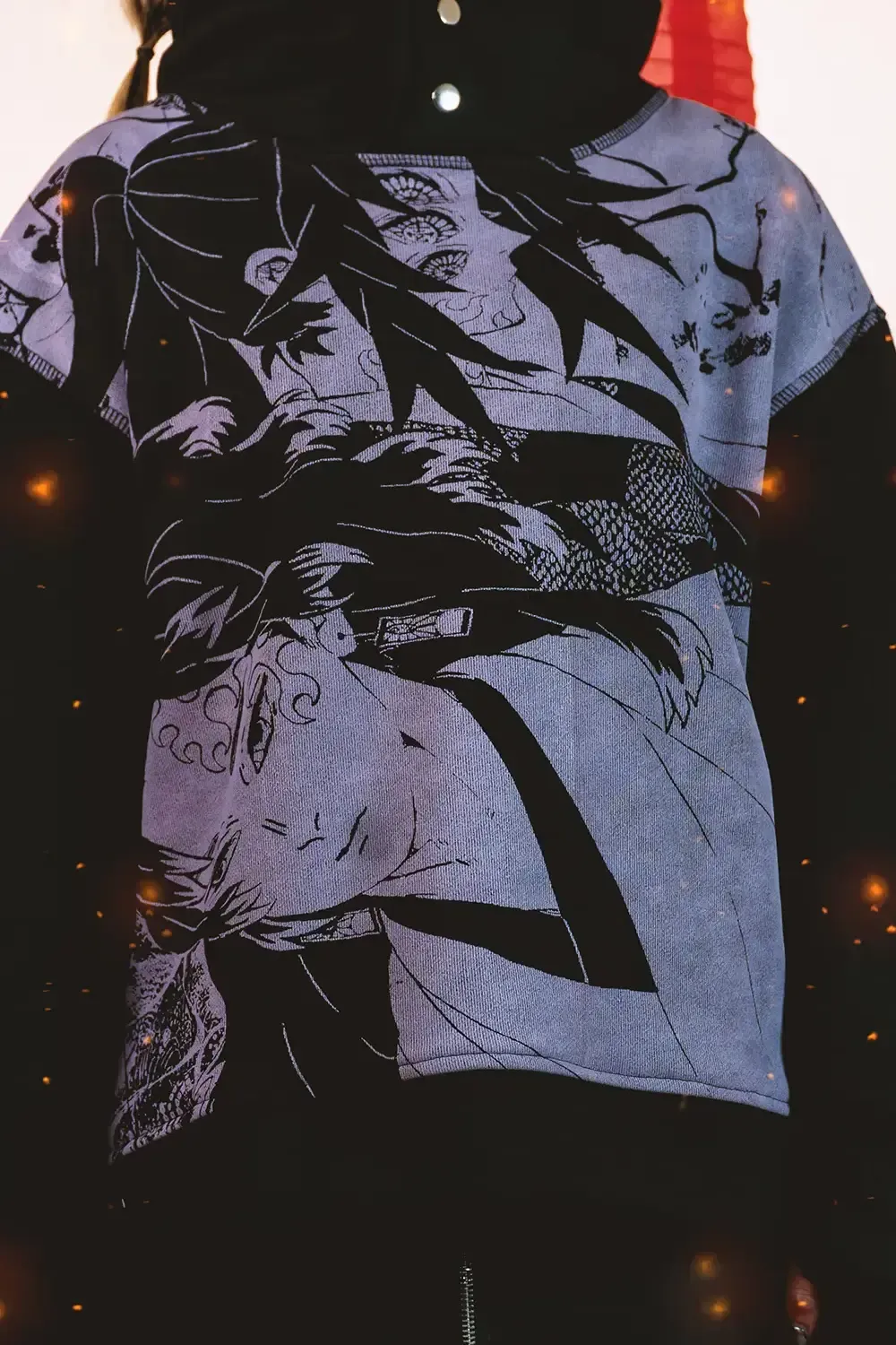 CRESCENT MOON KOKUSHIBO HOODIE