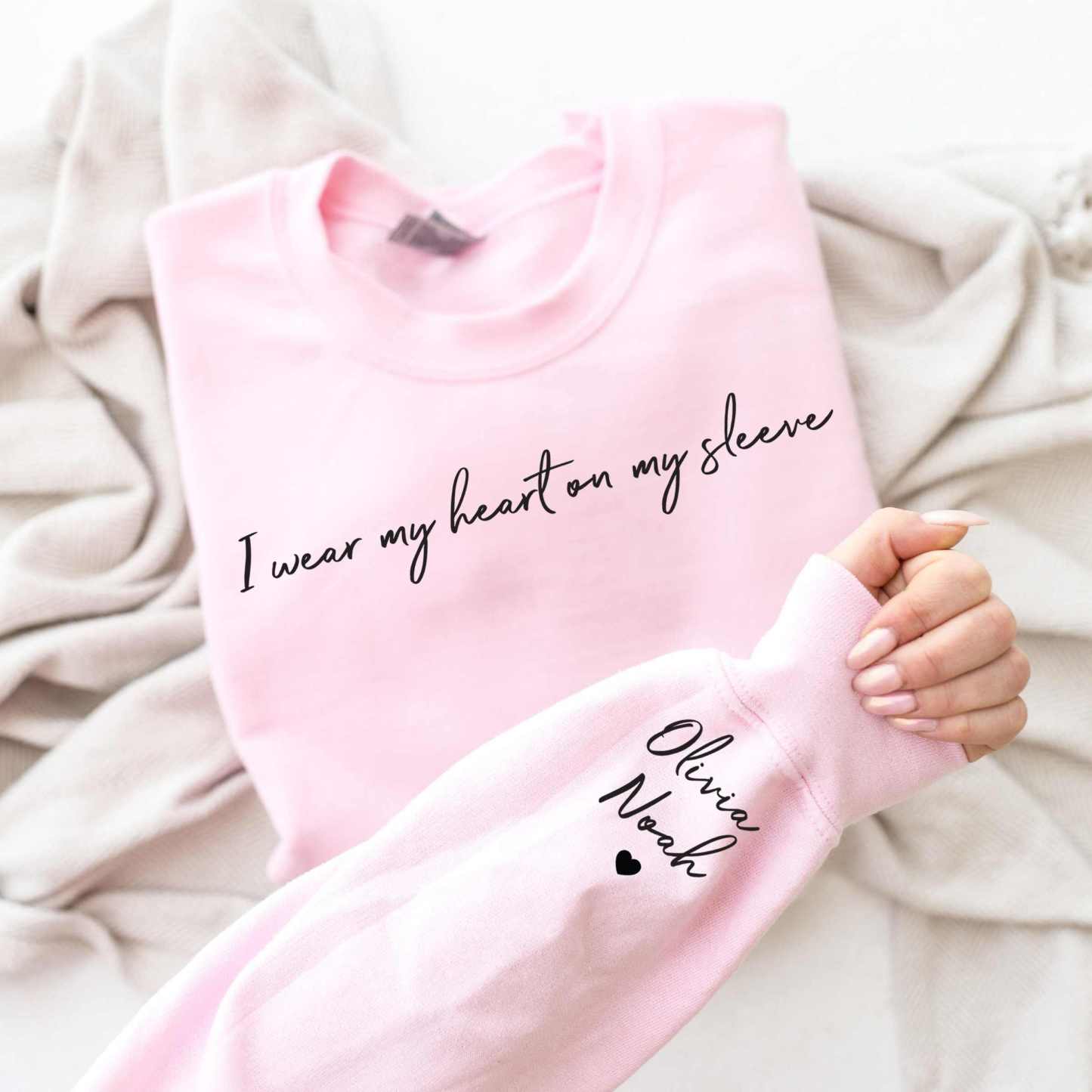 I wear my heart on my sleeve, T-shirt,Sweatshirt,Hoodie