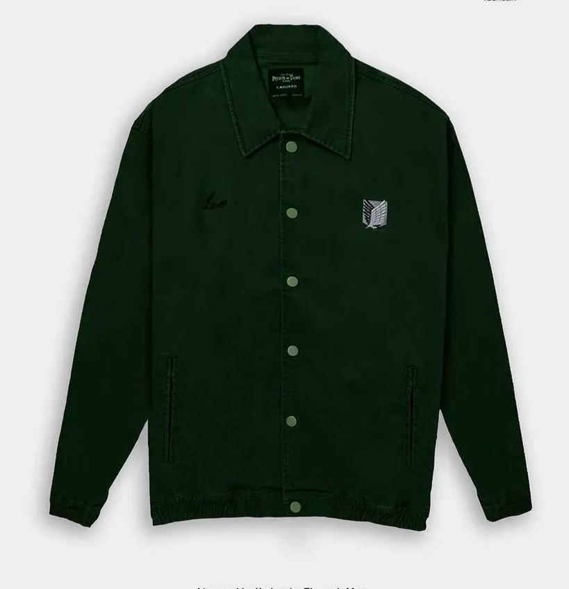 Attack on Titan Overshirt Jacket Levi Ackerman