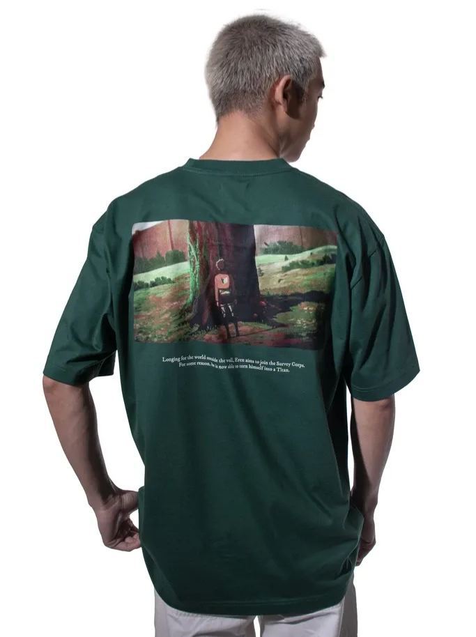 Attack on Titan Oversize T-Shirt Paradis Island