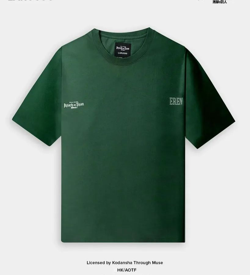 Attack on Titan Oversize T-Shirt Paradis Island