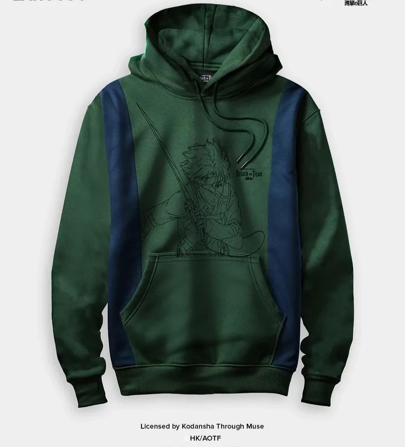 Attack on Titan Hoodie Levi Ackerman