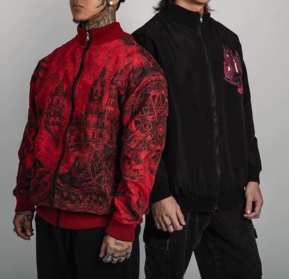 Bloodborne Reversible Bomber Jacket