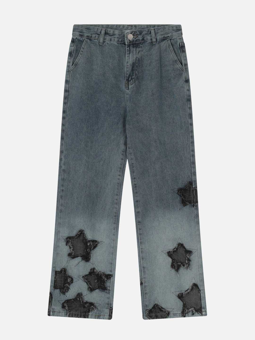 Aelfric Eden Star Patch Gradient Jeans