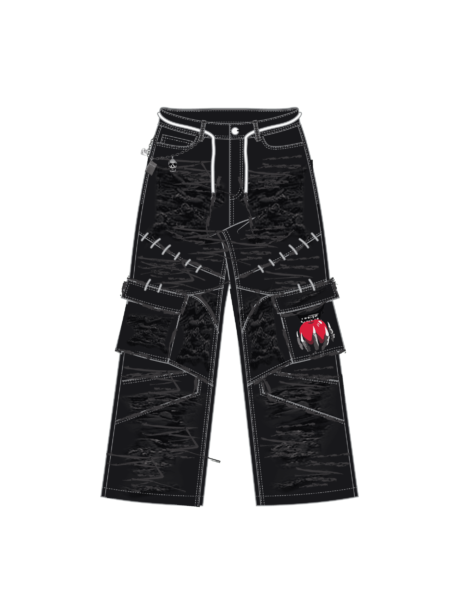 “Cruel Fate” Cargo Pants