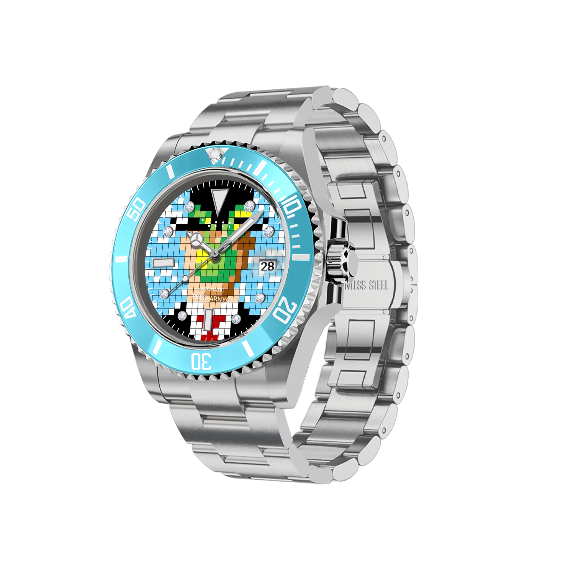Prestar NYC Aquaman Initial Mechanical Watch（Elegant Gentleman）