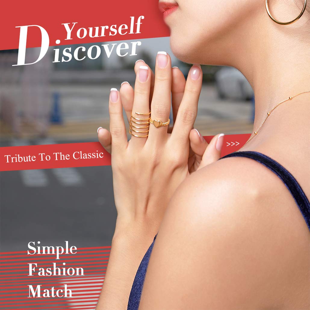 Silvora Women Sterling Silver Heart Ring Adjustable Engagement Open Ring Valentine Mother Day Gift for Her Mom Wife Daughter