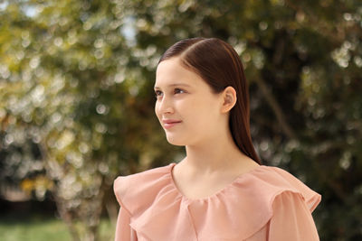 Person in a Pink Dress