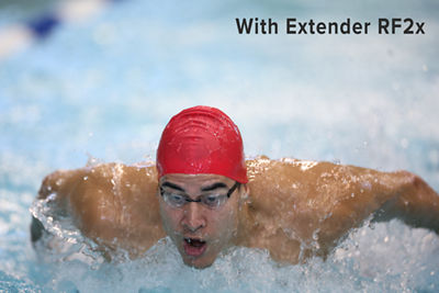 Professional Swimmer Swimming