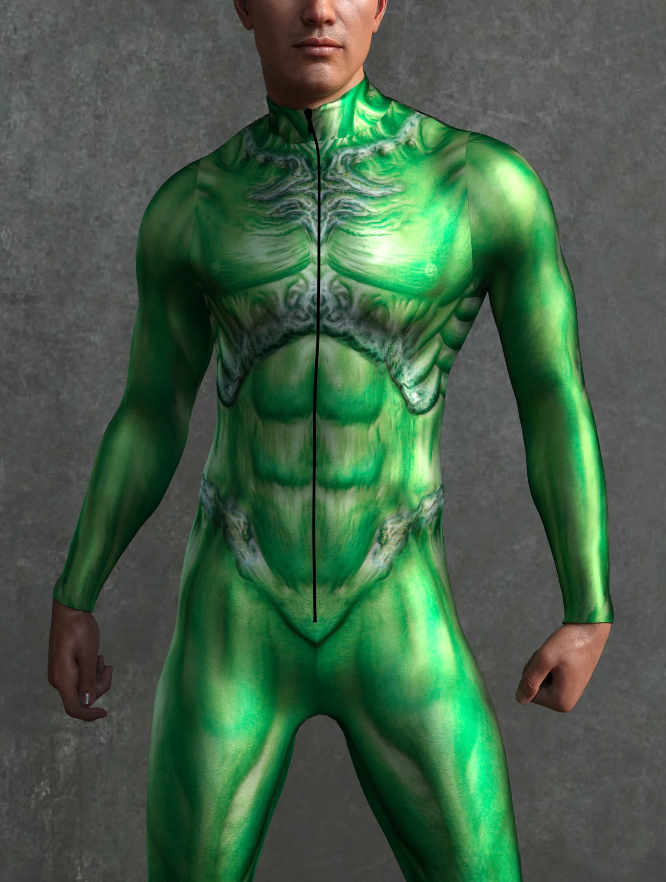 Green Giant Male Costume