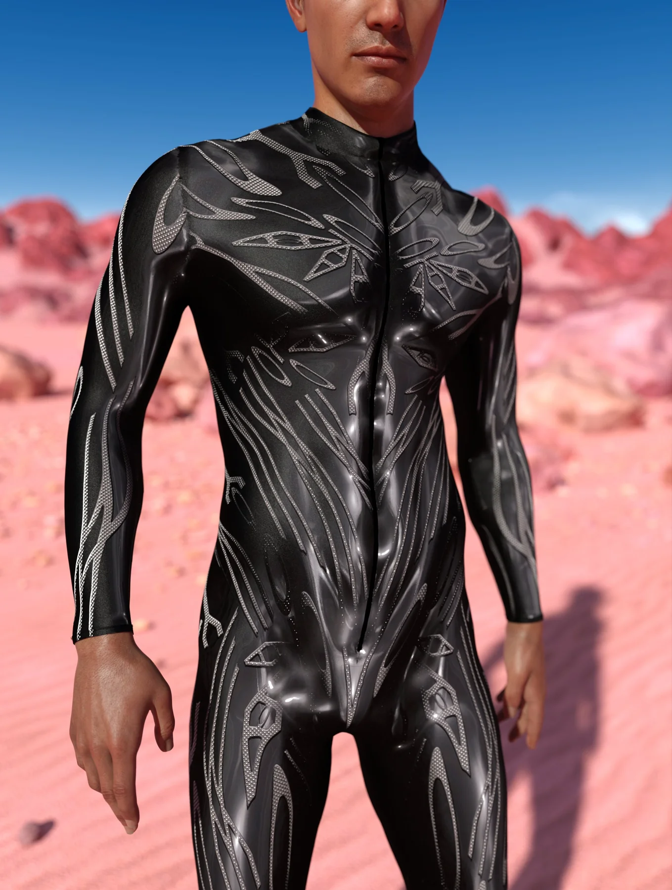 Extraterrestrial Visitor Male Costume