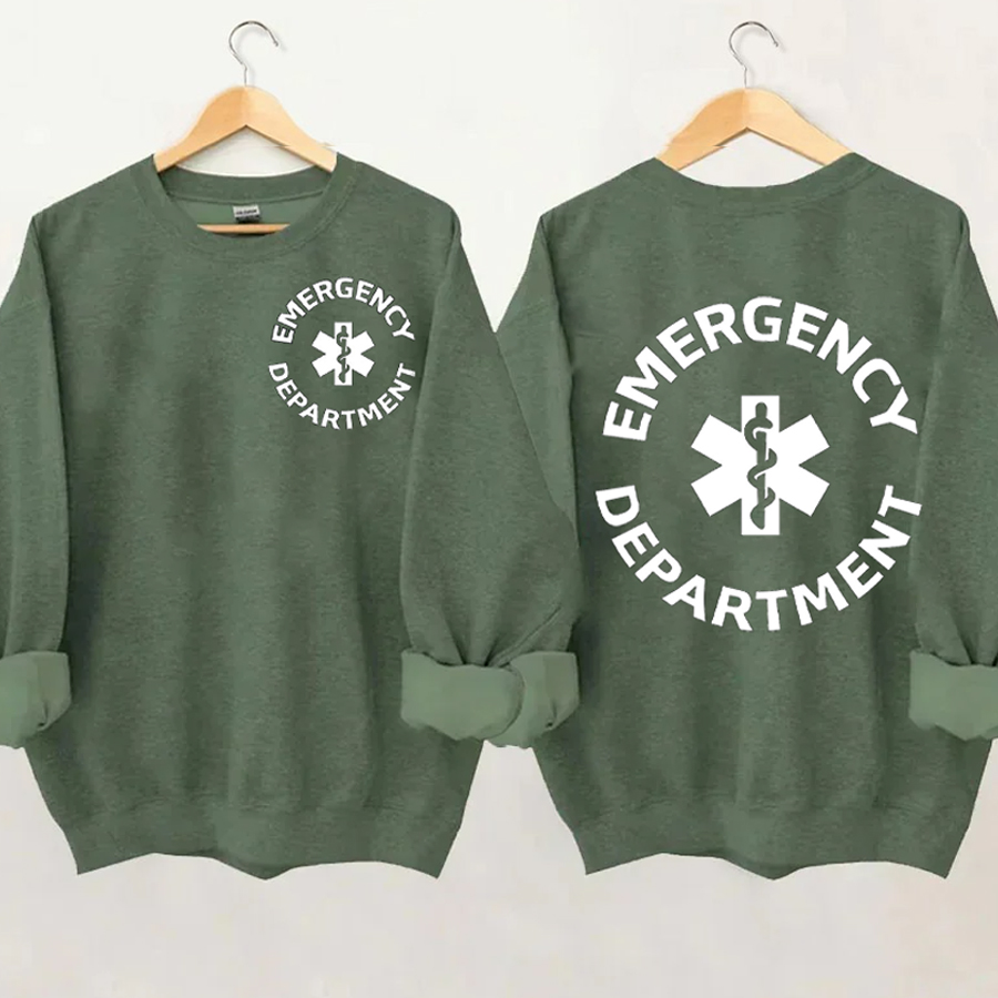 Emergency Department Nurse Sweatshirt