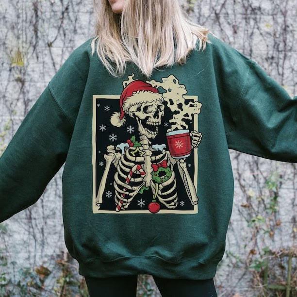 RAD Tech Skeleton Christmas Sweatshirt