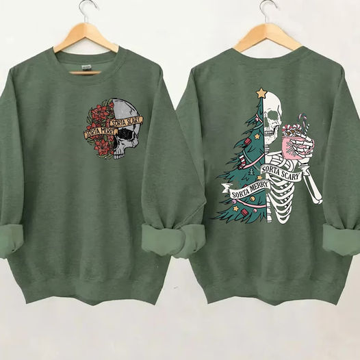 Merry Skeleton Sweatshirt
