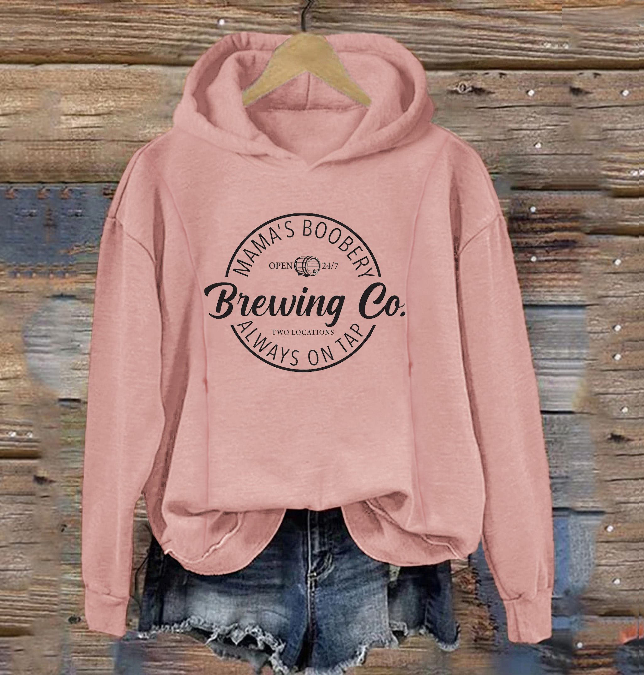 Mama's Boobery Nursing Sweatshirt Mother's Day Gift for New Mom - Happy  Place for Music Lovers