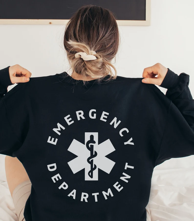 Emergency Nurse Crewneck Sweatshirt