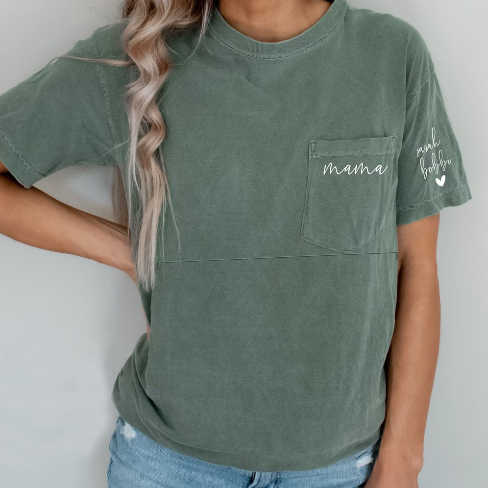 Custom Mama Nursing T-shirt
