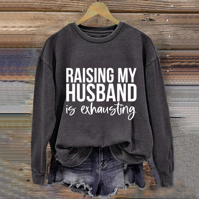 Funny Wife Crewneck Sweatshirt